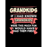Grandkids If I Had Known Grandkids: Funny Quotes and Pun Themed College Ruled Composition Notebook