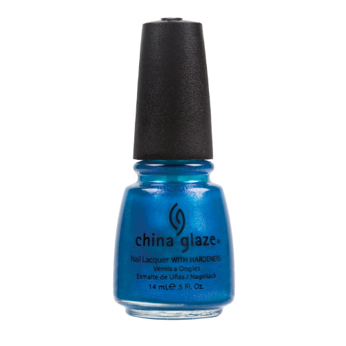 CHINA GLAZE Nail Lacquer - Island Escape - Blue Iguana