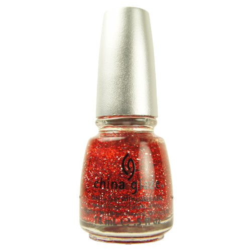 CHINA GLAZE Glitter Nail Lacquer with Nail Hardner - Love Marilyn (DC)