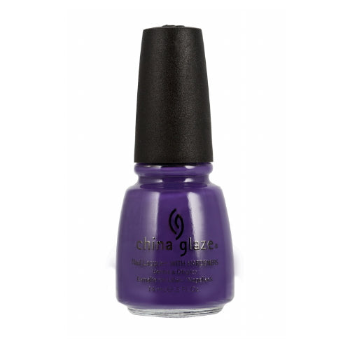 CHINA GLAZE Nail Lacquer with Nail Hardner 2 - Grape Pop