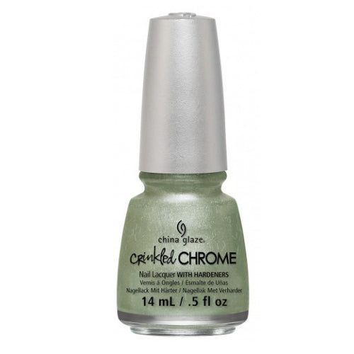 CHINA GLAZE Nail Lacquer - Crinkled Chrome - Wrinkling the Sheets