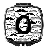 Letter O Moustache Initial Compact Mirror CJ2009-OSCM by Caroline's Treasures