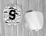 Letter S Moustache Initial Compact Mirror CJ2009-SSCM by Caroline's Treasures