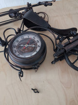 Table clock - Motorcycle Table Clock - Double-sided Table Clock by Peterson Housewares & Artwares