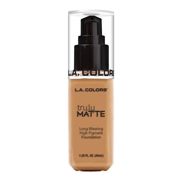 L.A. COLORS Truly Matte Foundation - Warm Honey