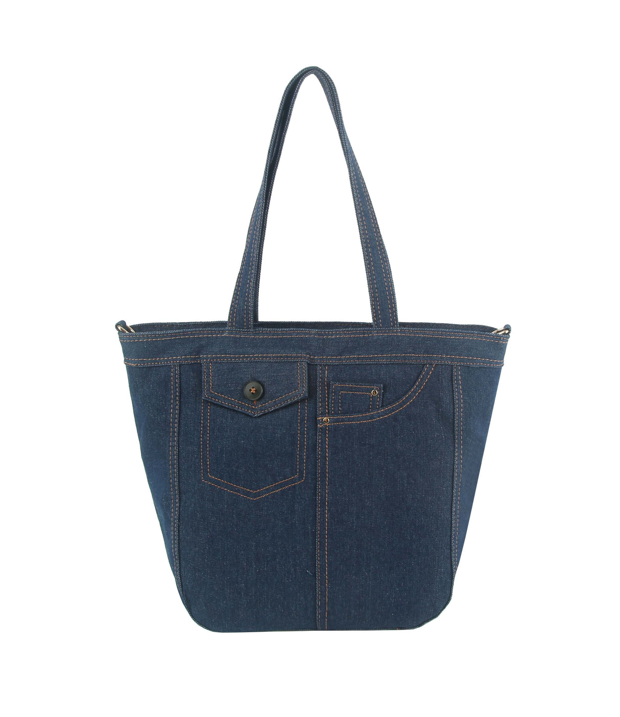 Denim Tote Bag Shoulder Hobo Purse by hfstylish