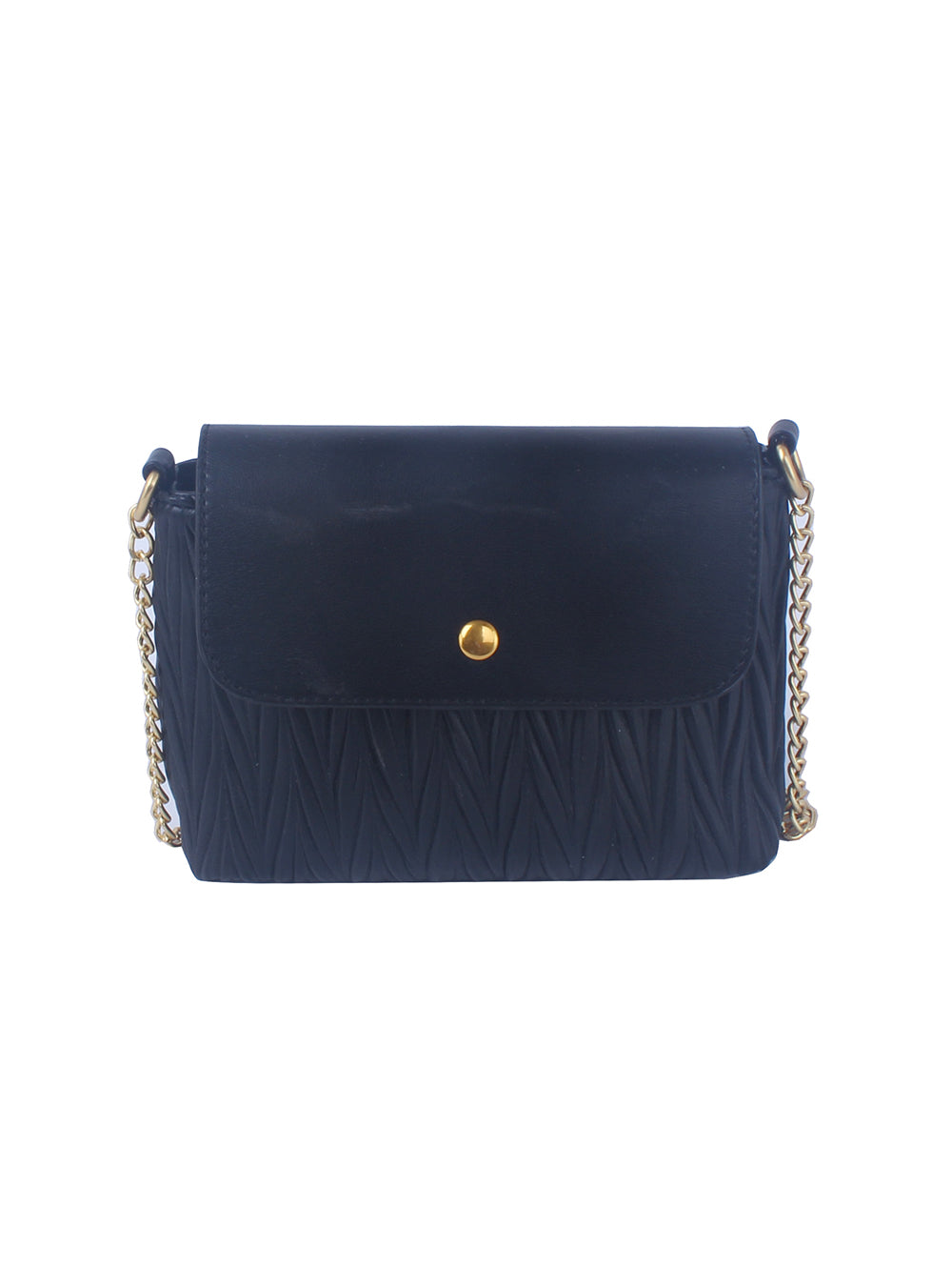 Petite Embossed Shoulder Bag by hfstylish