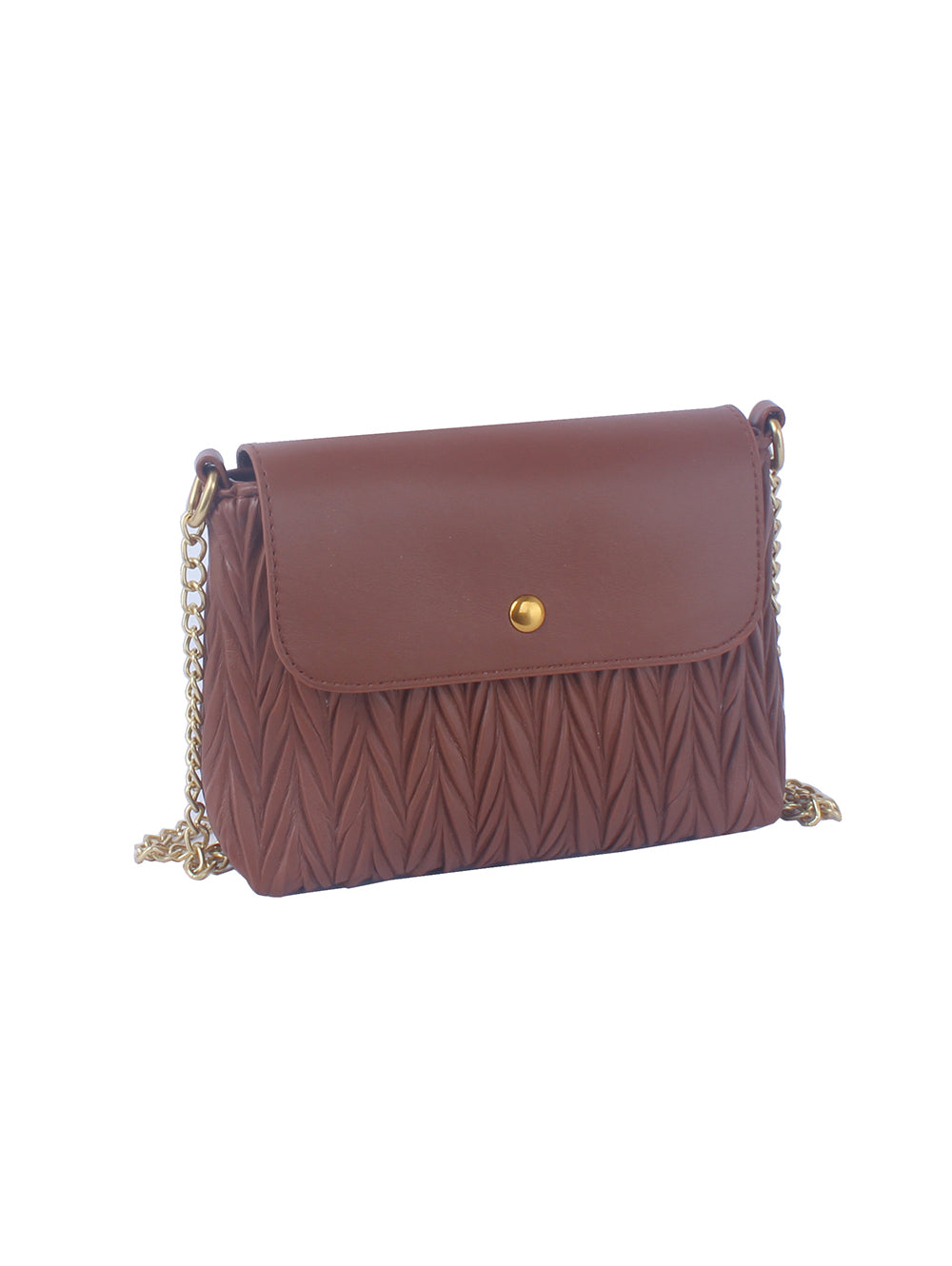 Petite Embossed Shoulder Bag by hfstylish