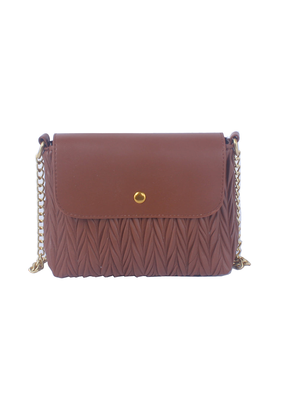 Petite Embossed Shoulder Bag by hfstylish