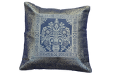 Brocade Silk decorative throw pillow case by OMSutra