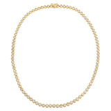 CZ Bezel Tennis Necklace by By Adina Eden