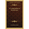 A Compendium of Occult Laws
