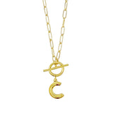 Modern Classic Initial Necklace by Ellisonyoung.com