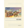 Vintage Lined Notebook Greetings from Rhode Island