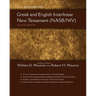 Greek and English Interlinear New Testament-PR-NASB/NIV