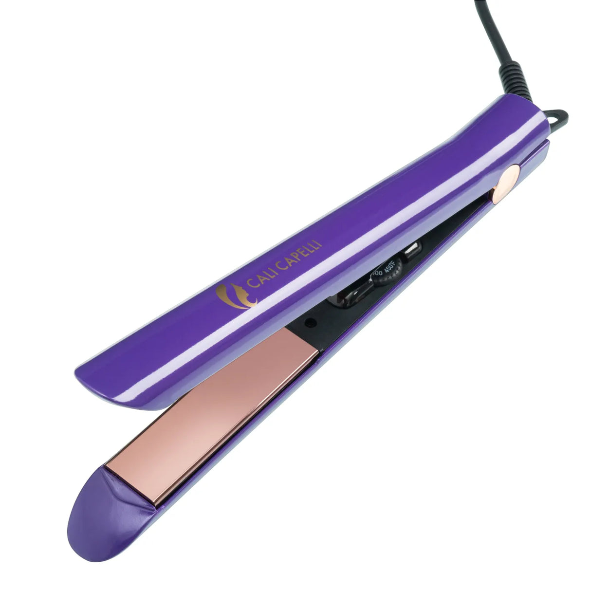 Pro-Series 1″ Titanium Hair Straightener Purple by Calicapelli Hair Tools