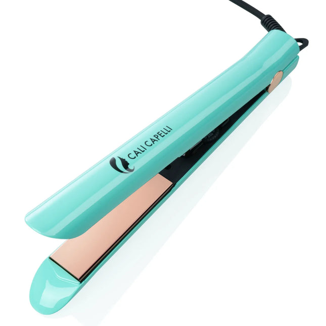 Pro-Series 1″ Titanium Hair Straightener Mint by Calicapelli Hair Tools
