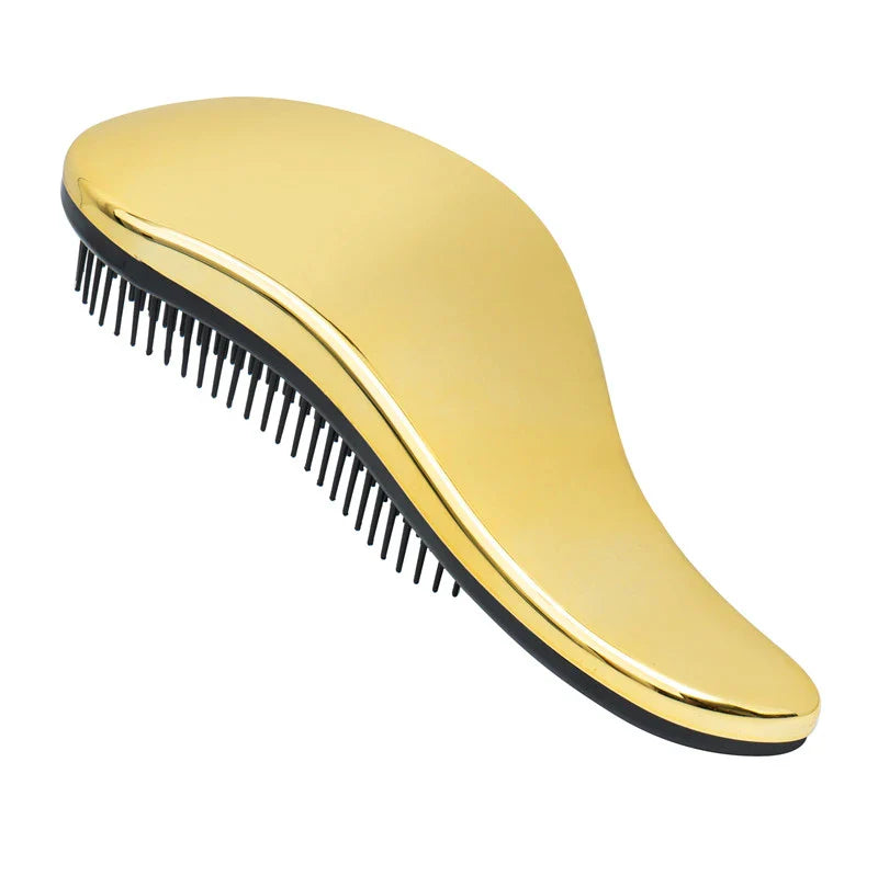 Shine Detangling Hair Brush (Gold) by Calicapelli Hair Tools