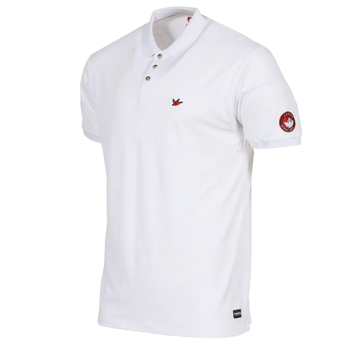 Canada Weather Gear Men's Pique Polo with Ribbed Collar and Cuff by PROOZY