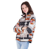 Canada Weather Gear Women's Full Zip Aztec Printed Sherpa by PROOZY