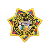 CDCR OFFICER <BR> Autism Awareness <br> Ribbon Badge Patch by Custom Pins & Buckles