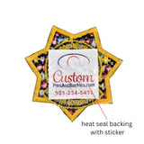 CDCR SERGEANT <br> Autism Awareness <br> Ribbon Badge Patch by Custom Pins & Buckles