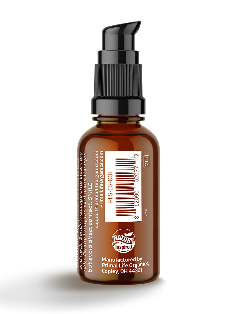 Carrot Seed Serum, 0.5 oz by Primal Life Organics #1 Best Natural Dental Care