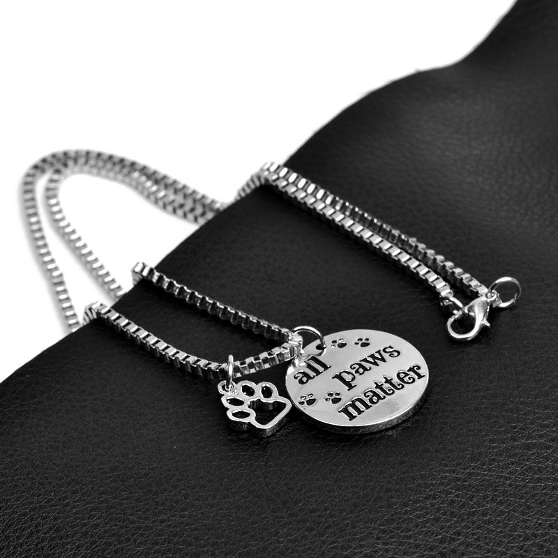 All Paws Matter Pendant Necklace by Furr Baby Gifts