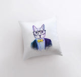 Cats | Hipster | Pillow Cover | Throw Pillow | Cat Gift | Home Decor | Cute Throw Pillows | Best Throw Pillows | Unique Decorative Pillows by UniikPillows