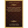 The North Carolina Constitution Of 1776 And Its Makers; The German Settlers In Lincoln County And Western North Carolina