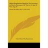 Militia Regulations Made By The Secretary At War In Pursuance Of The Act 15 And 16 Vict. Cap 50: Dated, War Office, July 15, 1853 (1854)
