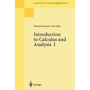 Introduction to Calculus and Analysis I