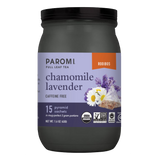 Organic Chamomile Lavender Rooibos Tea, Caffeine Free, in Pyramid Tea Bags by Paromi Tea