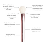 Sustainable Luxury Cheek Brush by jennypatinkin