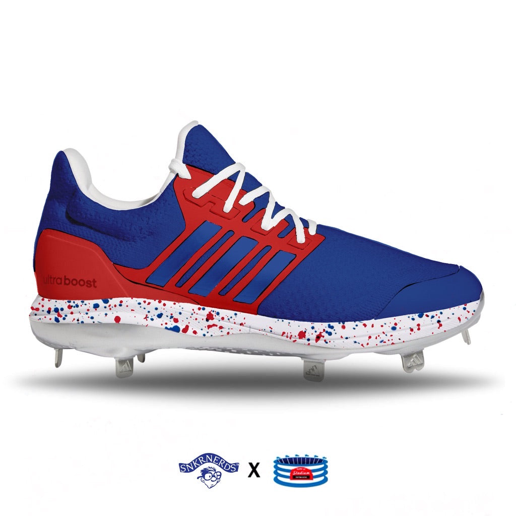 "Chicago" Adidas Ultraboost DNA 5.0 Cleats by Stadium Custom Kicks