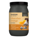 Organic Chocolate Orange Black Tea, Full Leaf, in Pyramid Tea Bags by Paromi Tea