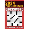 2024 People Magazine Crossword Puzzle Book For Teens: Stimulate Your Brain and Stay Entertained with Engaging Puzzle Activities