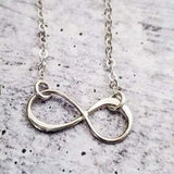 Classic Infinity Necklace by Salt and Sparkle