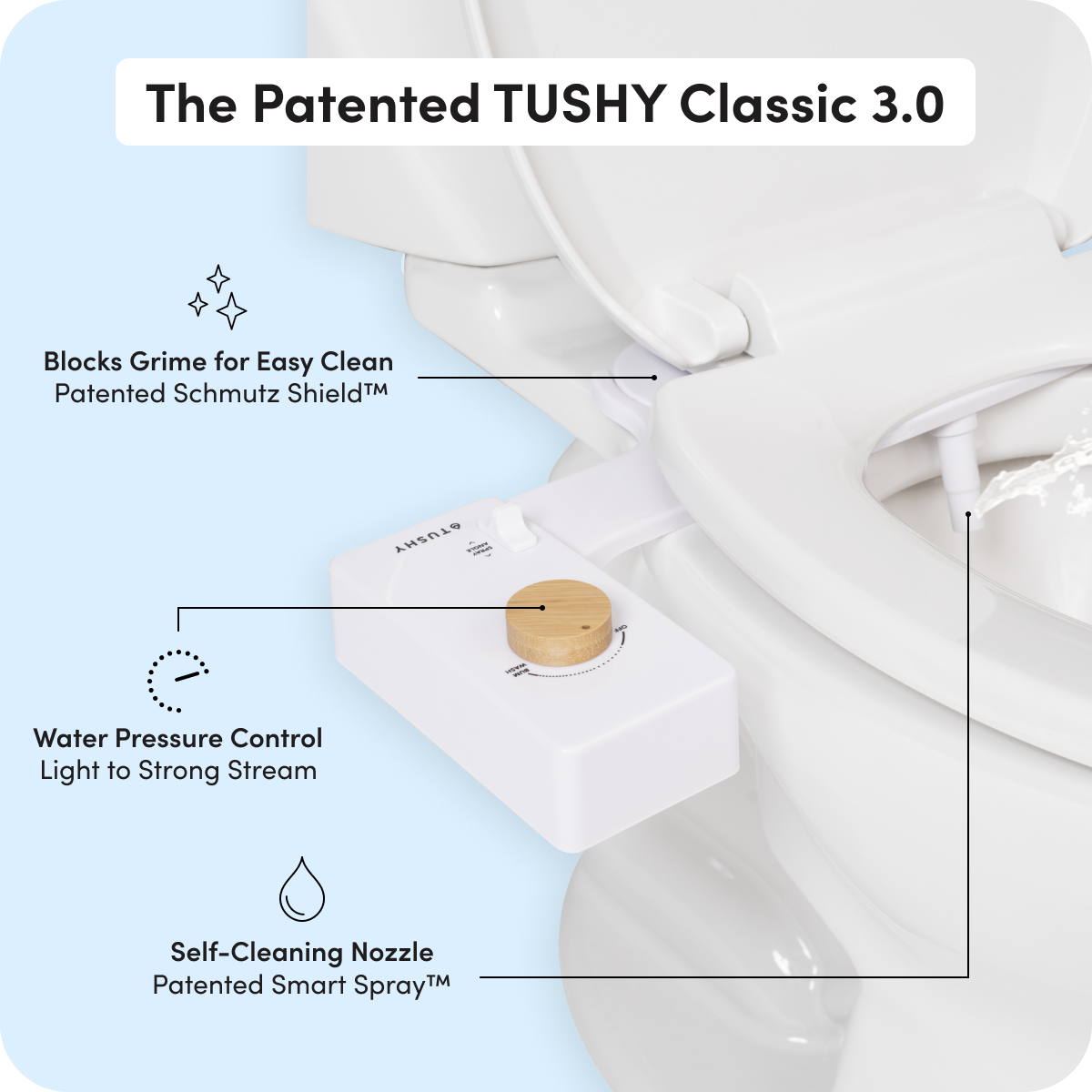 TUSHY Classic 3.0 by TUSHY