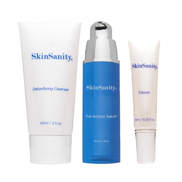 SkinSanity® Acne Treatment - Clear Skin Results Regimen by Best Clean Beauty