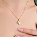 Clover Necklace by Little Sky Stone