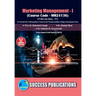 Marketing Management - I(S.Y.B.Com, S.P. College, Sem.-IV)