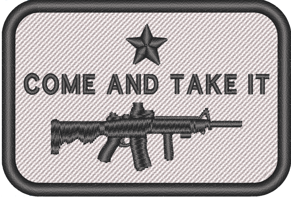 Come and Take it AR Morale Patch by Proud Libertarian