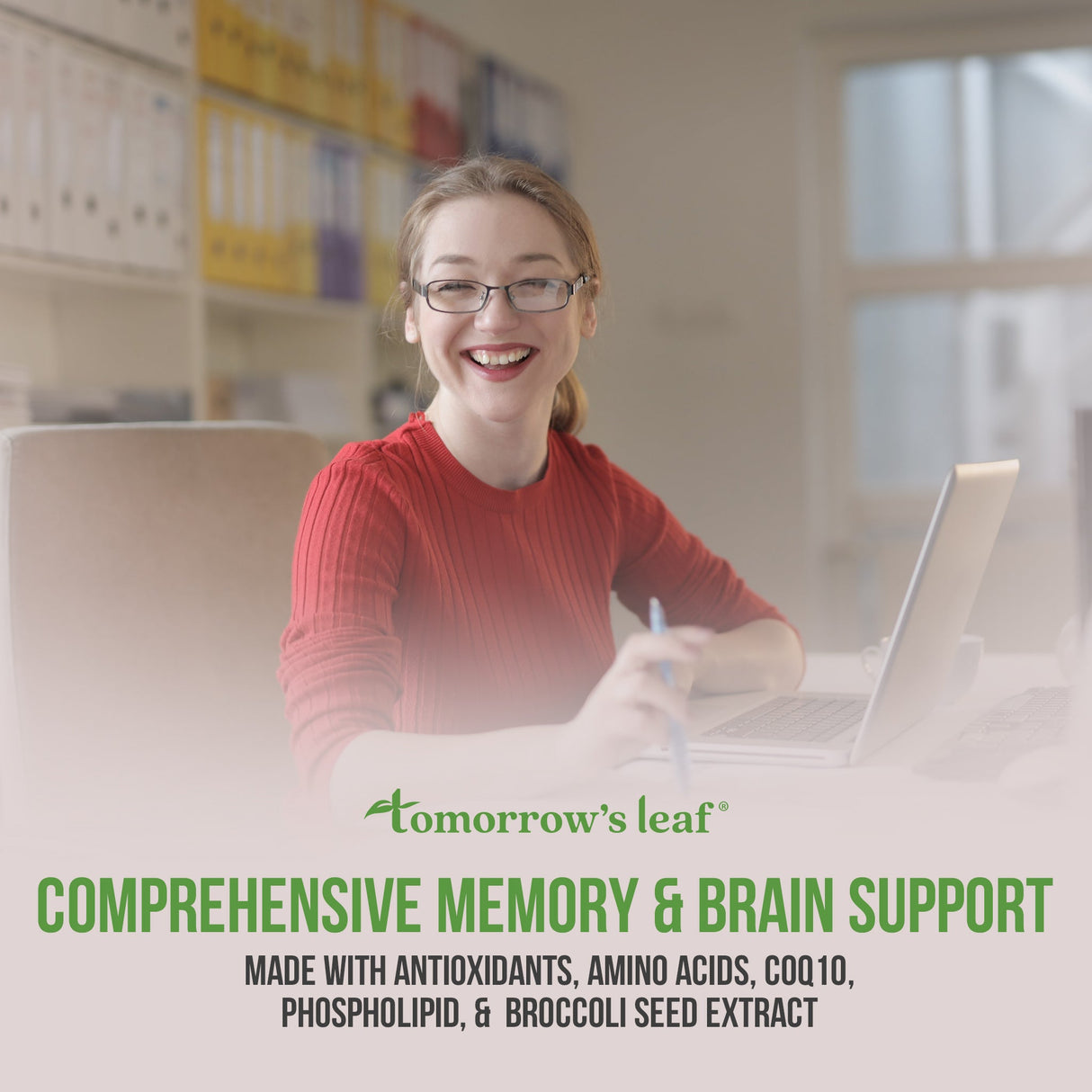 Tomorrow's Leaf® Comprehensive Memory & Brain Support by Best Clean Beauty