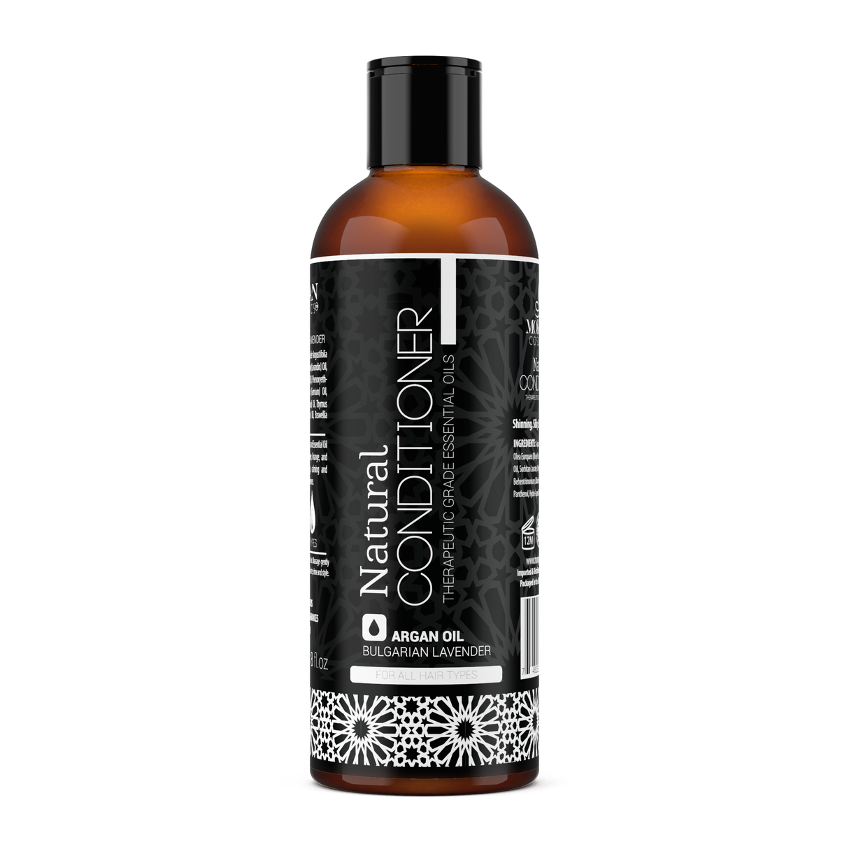 ARGAN NATURAL CONDITIONER LAVENDER 16 OZ Conditioner Lavender - Argan Conditioner Is Also Paraben Free and Synthetic Fragrance Free - 100% Vegetarian. Made In USA. by Morgan Cosmetics