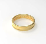 Coordinates Engraving Ring by VicStoneNYC Fine Jewelry