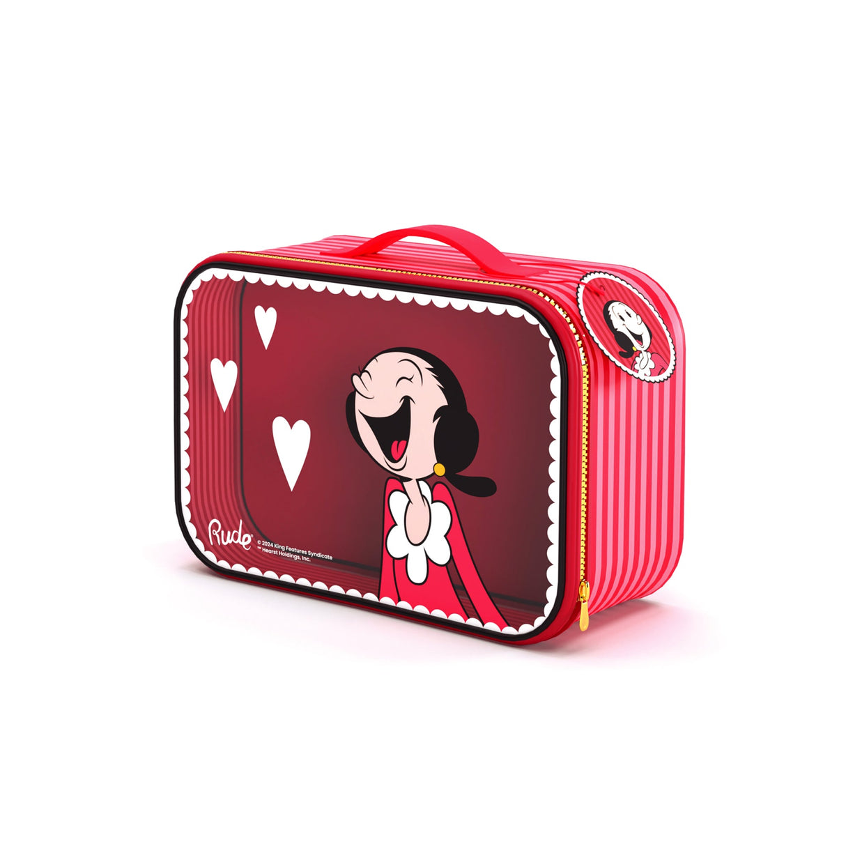 RUDE Olive Oyl Cosmetics Travel Case - Cosmetics Travel Case