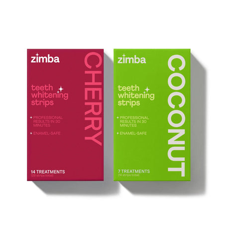 Teeth Whitening Strips Duo by Zimba Whitening