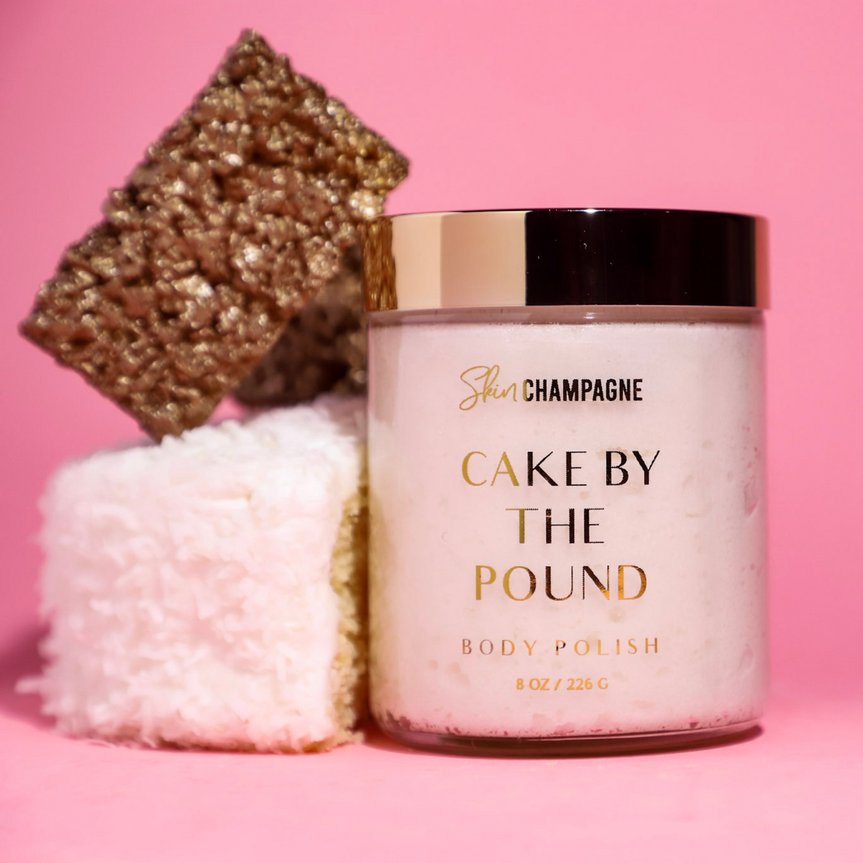 Cake By The Pound Body Polish by Skin Champagne