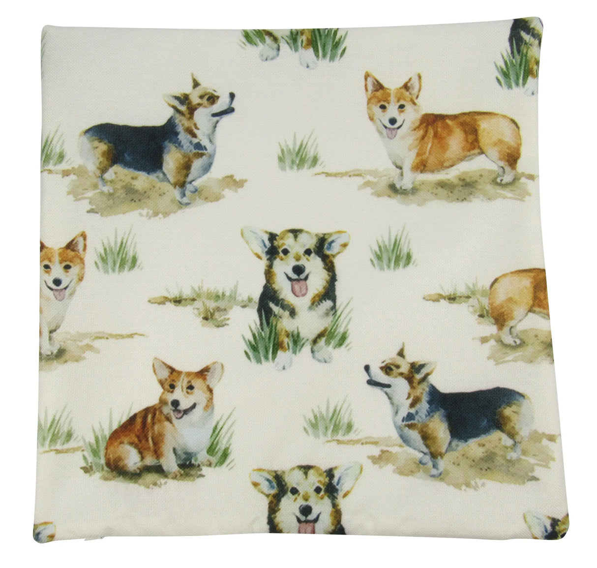 Corgi | Pattern | Pillow Cover | Dogs | Home Decor | Custom Dog Pillow | Dog Mom | Corgi Lover Gift | Dog fabric | Dog Mom Gift | Dog Gifts by UniikPillows